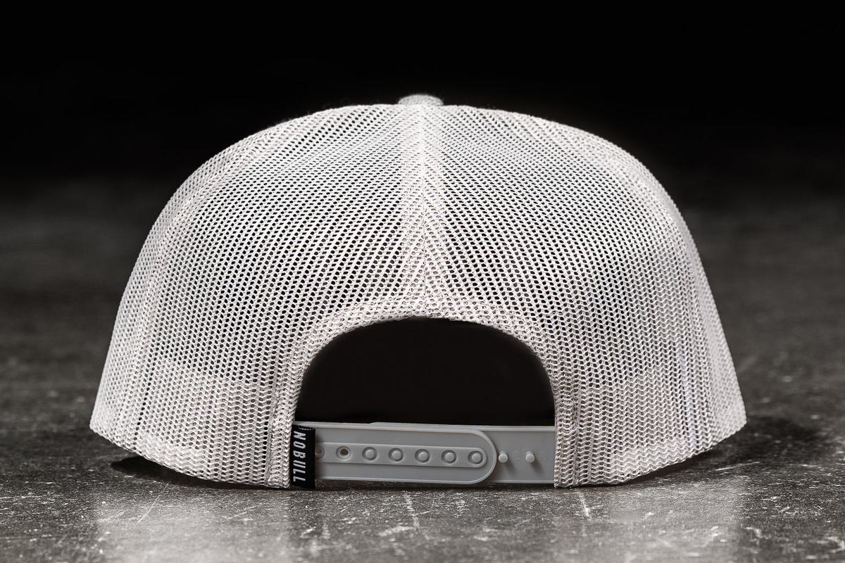 Nobull Flat-Brim Trucker Women's Hats Light Grey | Australia (PI9327)